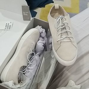H&M unisex real suede sneakers sz 42